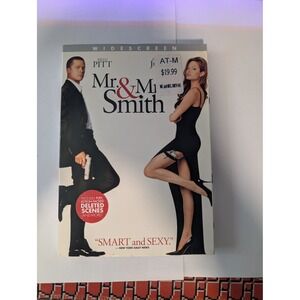 Mr. & Mrs. Smith DVD Brad Pitt Angelina Jolie Widescreen Action Comedy 2005